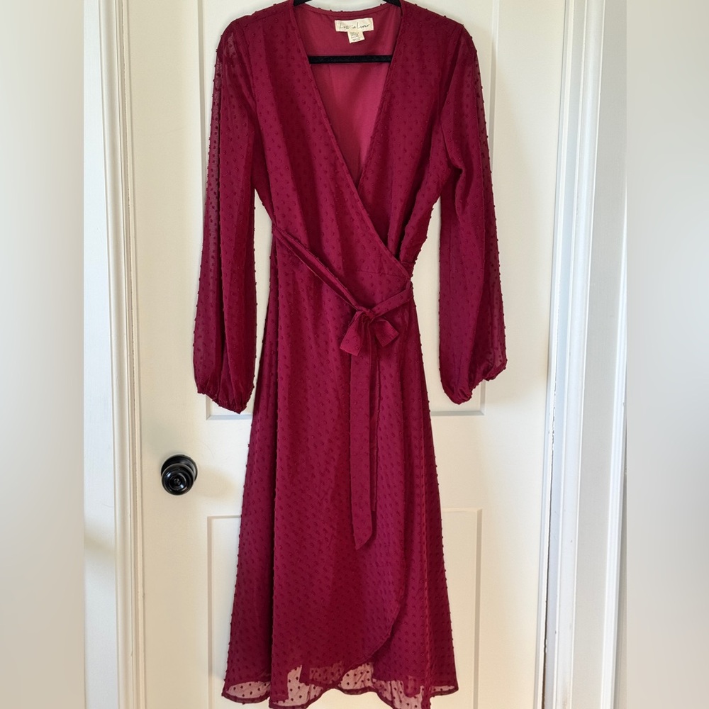 Lost in Lunar* Wrap Dress